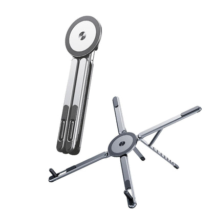 Trendemart 4-in-1 Foldable Aluminium Stand | Phone, Tablet, Laptop & Selfie Stick