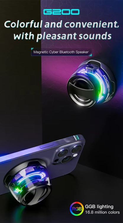 5 Bold Color Options - Trendemart Magnetic Speaker for Gifting