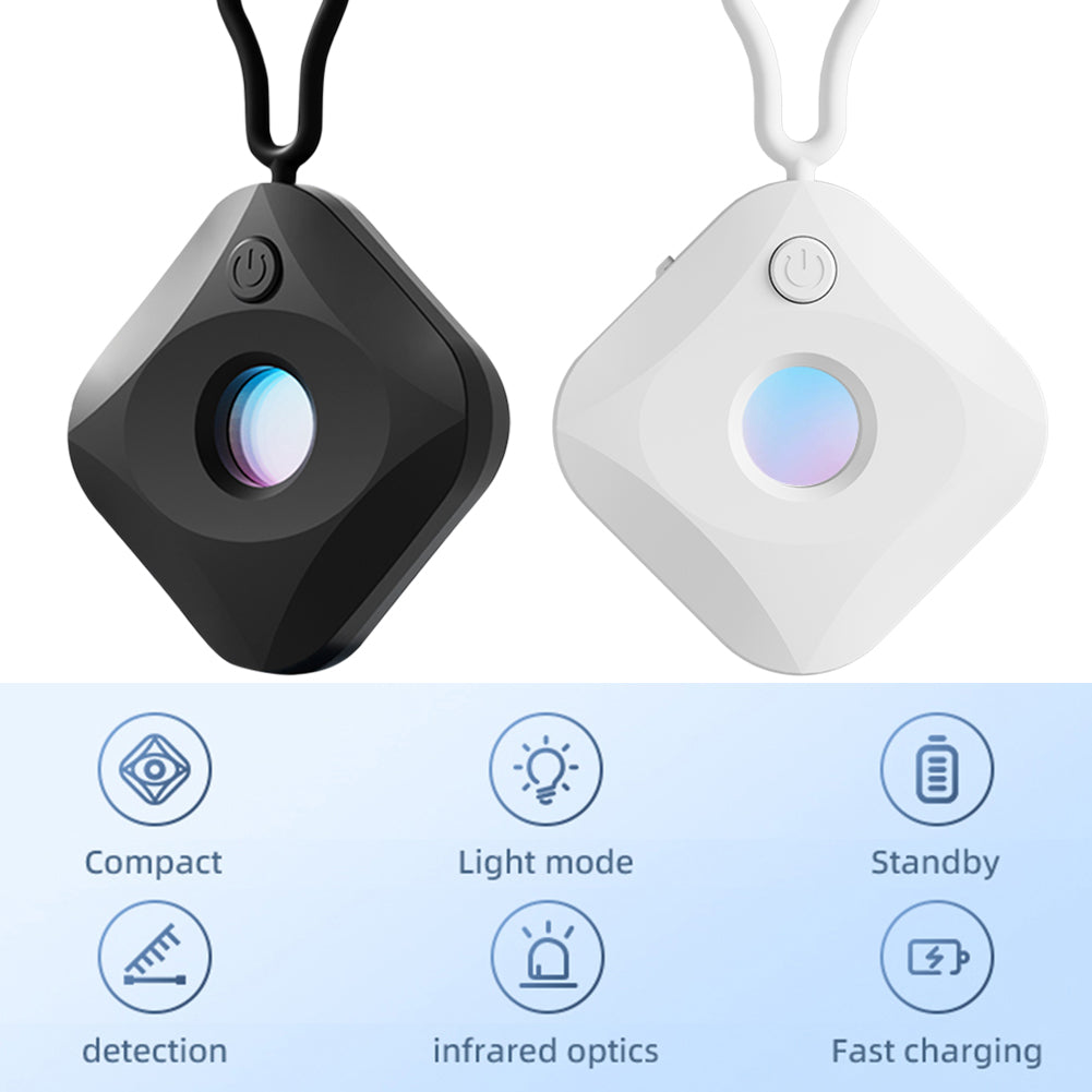 Hidden Camera Detector with Keychain | Infrared Optical Lens Finder