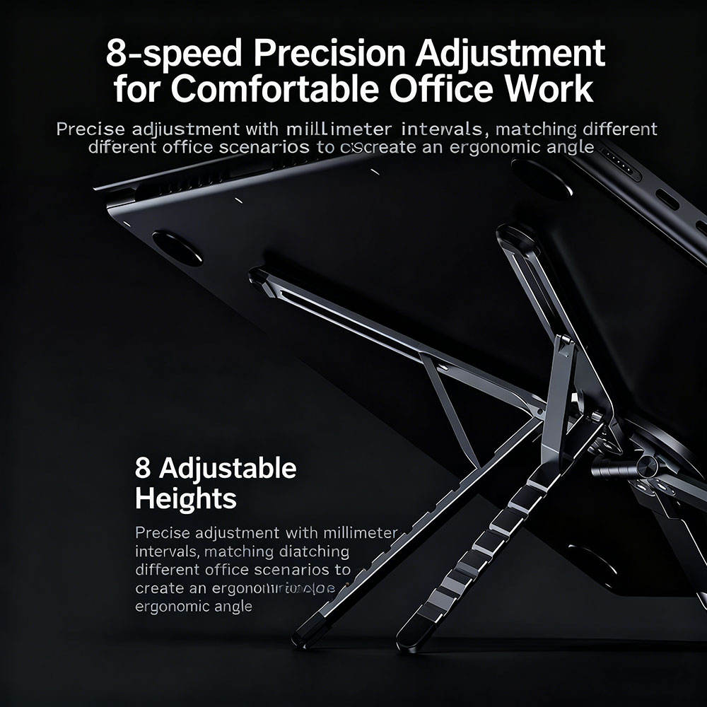 Trendemart 4-in-1 Foldable Aluminium Stand | Phone, Tablet, Laptop & Selfie Stick