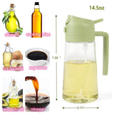 Trendemart 2 in 1 Portable Sprayer Oil Dispenser