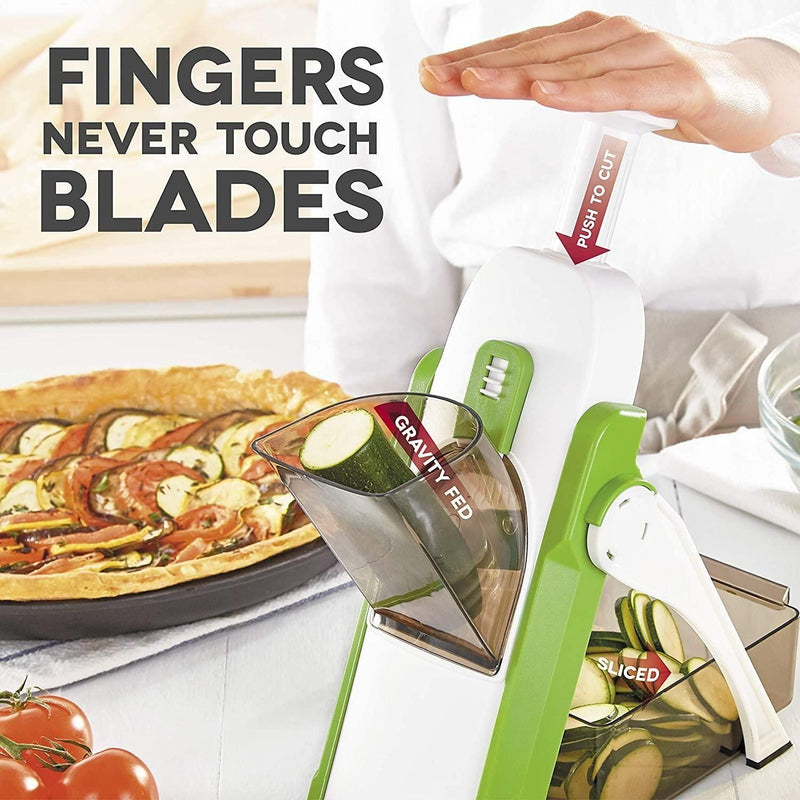 Trendemart Slicer- Slicer for Vegetables, Meal Prep with Thickness, Size Adjustment