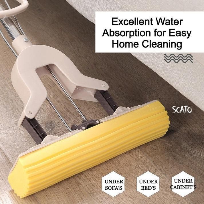 Trendemart Multi-Purpose Foldable Floor Cleaning Squeeze Mop Wiper