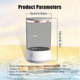 Trendemart Make Up Brush Cleaner,Electric Brush Cleaner, USB Rechargeable Automatic Deep Cosmetic Cleaning Device
