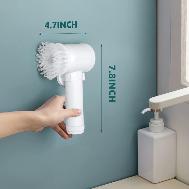 Trendemart 5 in 1 Handheld Bathroom Cleaning Brush