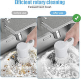 Trendemart 5 in 1 Handheld Bathroom Cleaning Brush