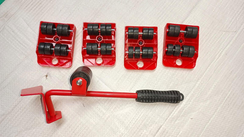 Trendemart Furniture Lifter -Furniture Lifter Mover Tool Set Heavy Duty Furniture Shifting Lifting Moving Tool with Wheel Pads