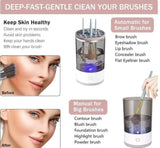 Trendemart Make Up Brush Cleaner,Electric Brush Cleaner, USB Rechargeable Automatic Deep Cosmetic Cleaning Device