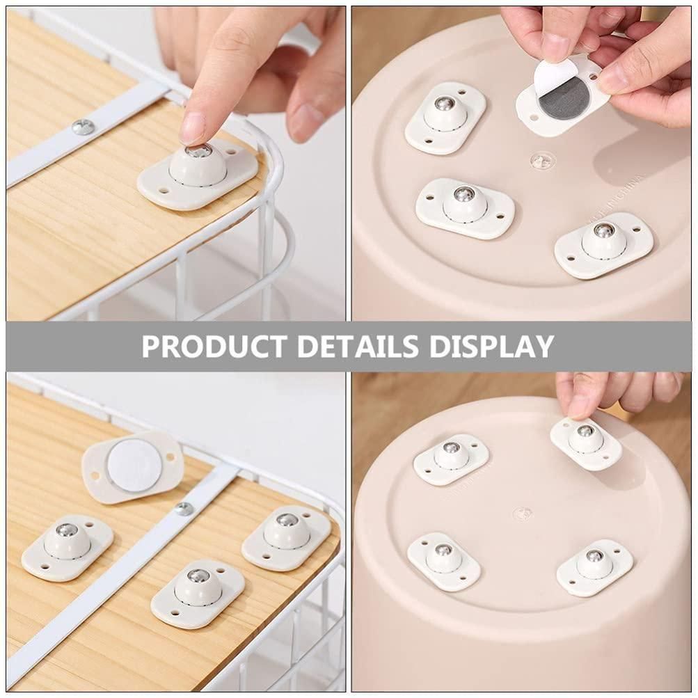 Trendemart Heavy Duty 360 Degree Rotating wheels