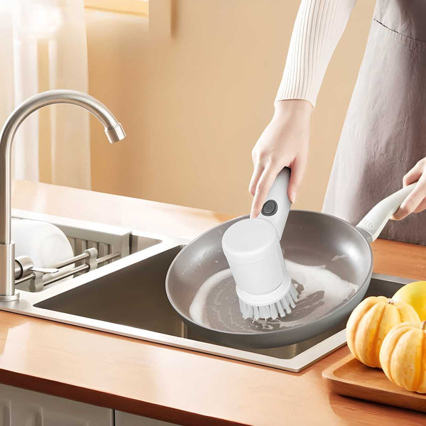 Trendemart 5 in 1 Handheld Bathroom Cleaning Brush