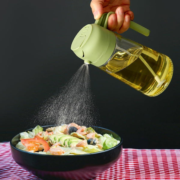 Trendemart 2 in 1 Portable Sprayer Oil Dispenser