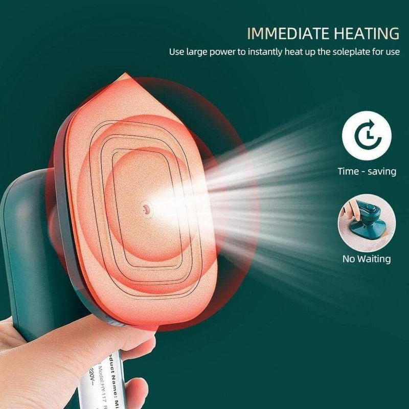 Trendemart Iron-Travel Steamer Iron for Clothes , Portable Handheld Iron