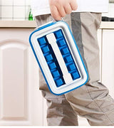 Trendemart Folding Curling Ice Tray Molds Bar Maker Bag