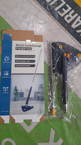 Trendemart Blue Squeezing Triangle Cleaning Mop