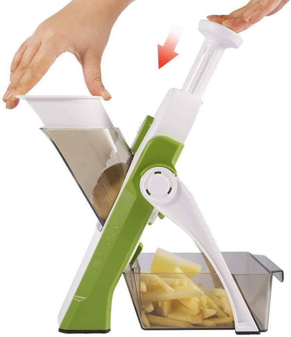 Trendemart Slicer- Slicer for Vegetables, Meal Prep with Thickness, Size Adjustment
