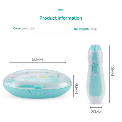 Trendemart Electric Baby Nail Trimmer Kit