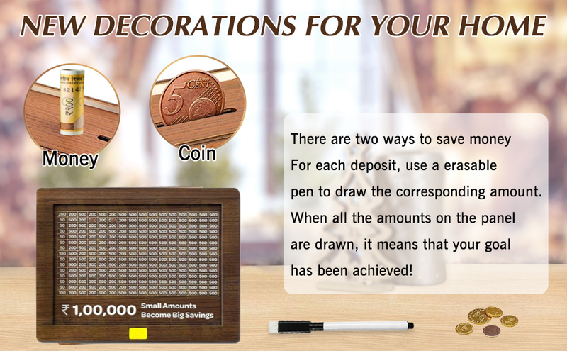 Trendemart Savings Challenge Piggy Bank