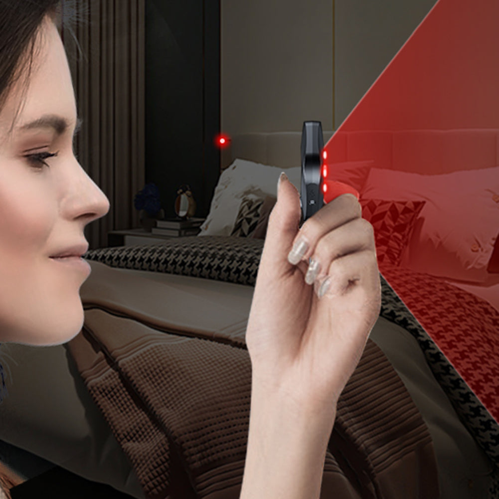 Hidden Camera Detector with Keychain | Infrared Optical Lens Finder