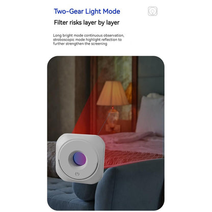 Hidden Camera Detector with Keychain | Infrared Optical Lens Finder