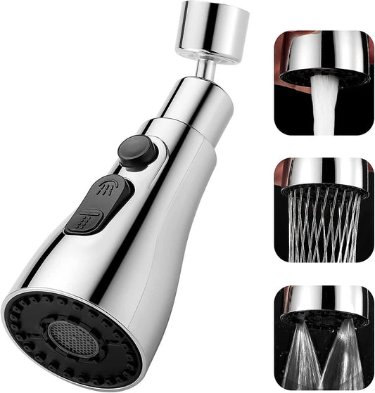 Trendemart 3 Mode Kitchen Sink Faucet Sprayer Head