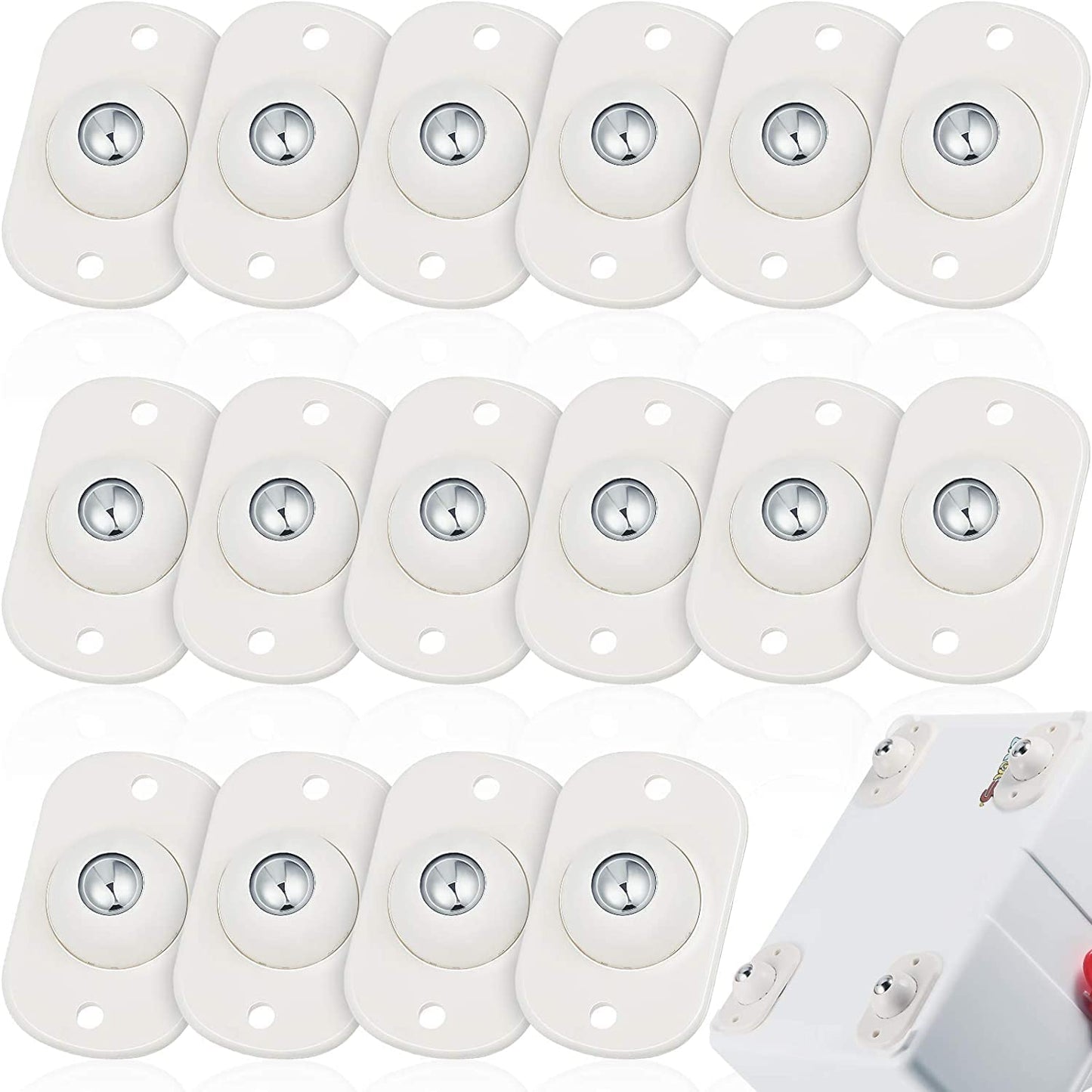 Trendemart Heavy Duty 360 Degree Rotating wheels