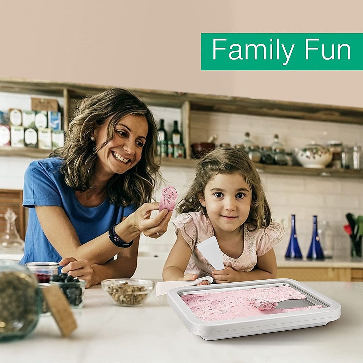 Trendemart Portable Multipurpose DIY Instant Ice Cream Maker