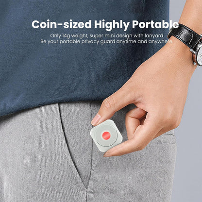 Hidden Camera Detector with Keychain | Infrared Optical Lens Finder