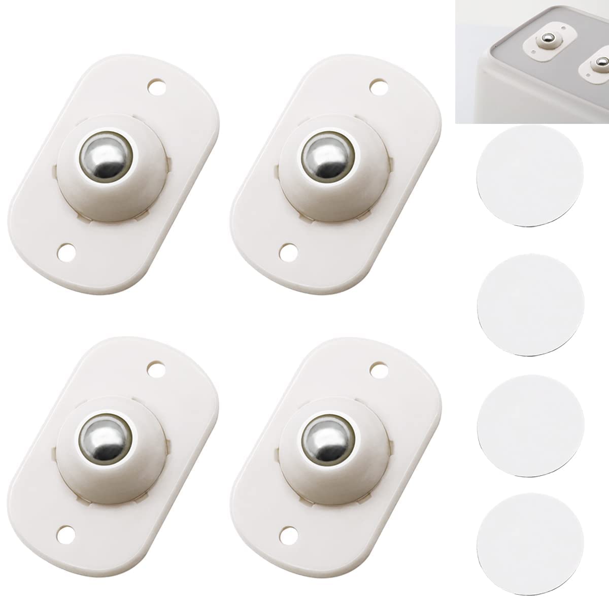 Trendemart Heavy Duty 360 Degree Rotating wheels
