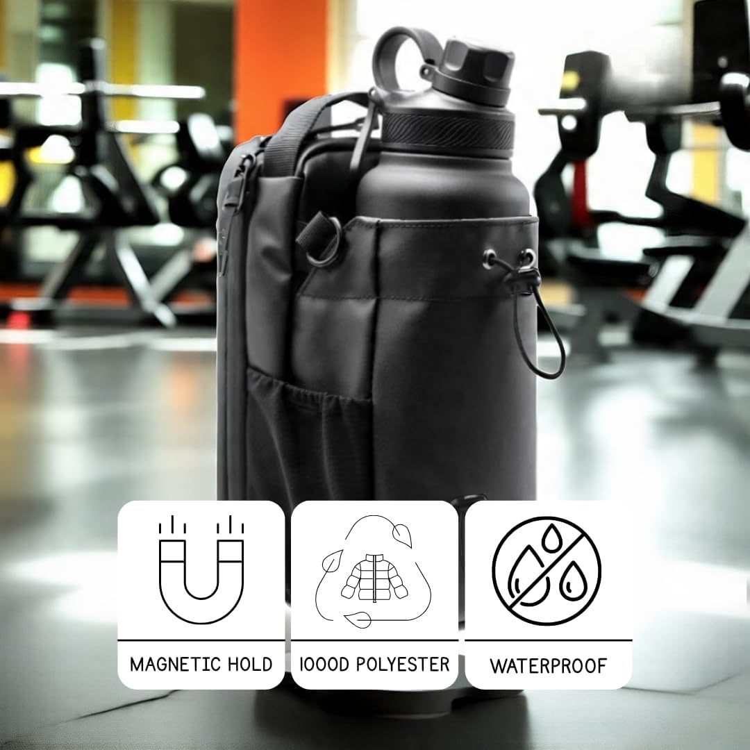 Trendemart Magnetic Gym water bottle holder bag