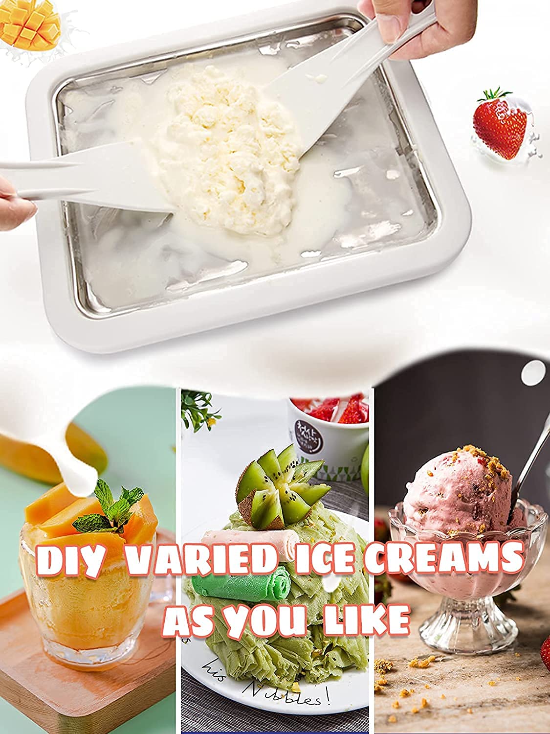 Trendemart Portable Multipurpose DIY Instant Ice Cream Maker