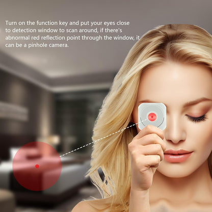 Hidden Camera Detector with Keychain | Infrared Optical Lens Finder