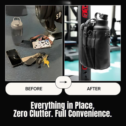 Trendemart Magnetic Gym water bottle holder bag