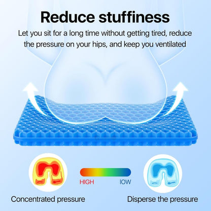 Trendemart Honeycomb Design Gel Seat Cushion