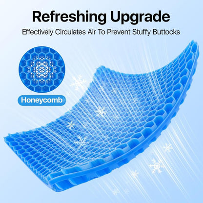 Trendemart Honeycomb Design Gel Seat Cushion