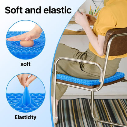 Trendemart Honeycomb Design Gel Seat Cushion