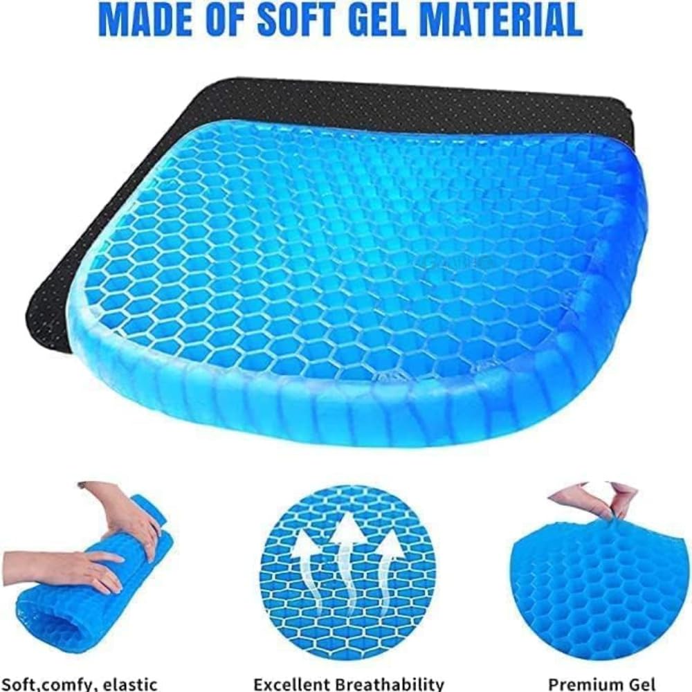 Trendemart Honeycomb Design Gel Seat Cushion