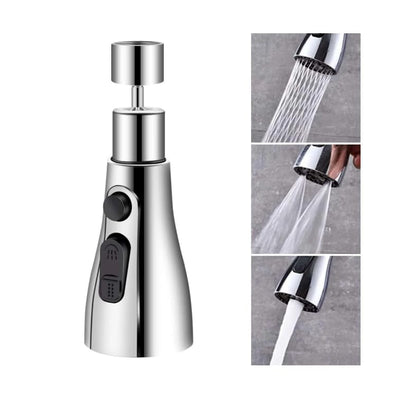 Trendemart 3 Mode Kitchen Sink Faucet Sprayer Head