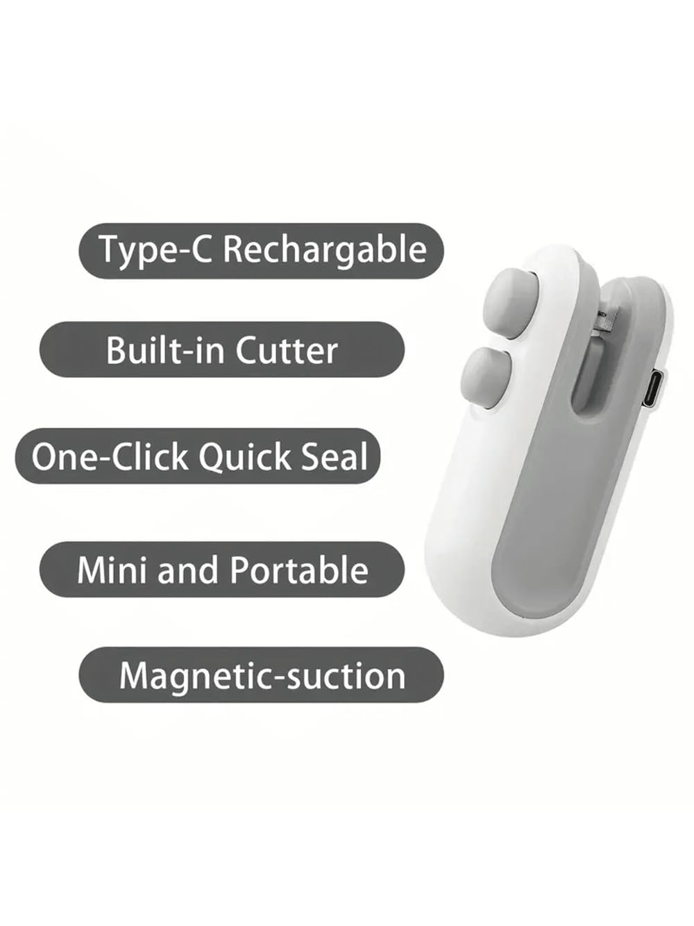 Trendemart Portable Heat Sealer Mini Sealing Machine