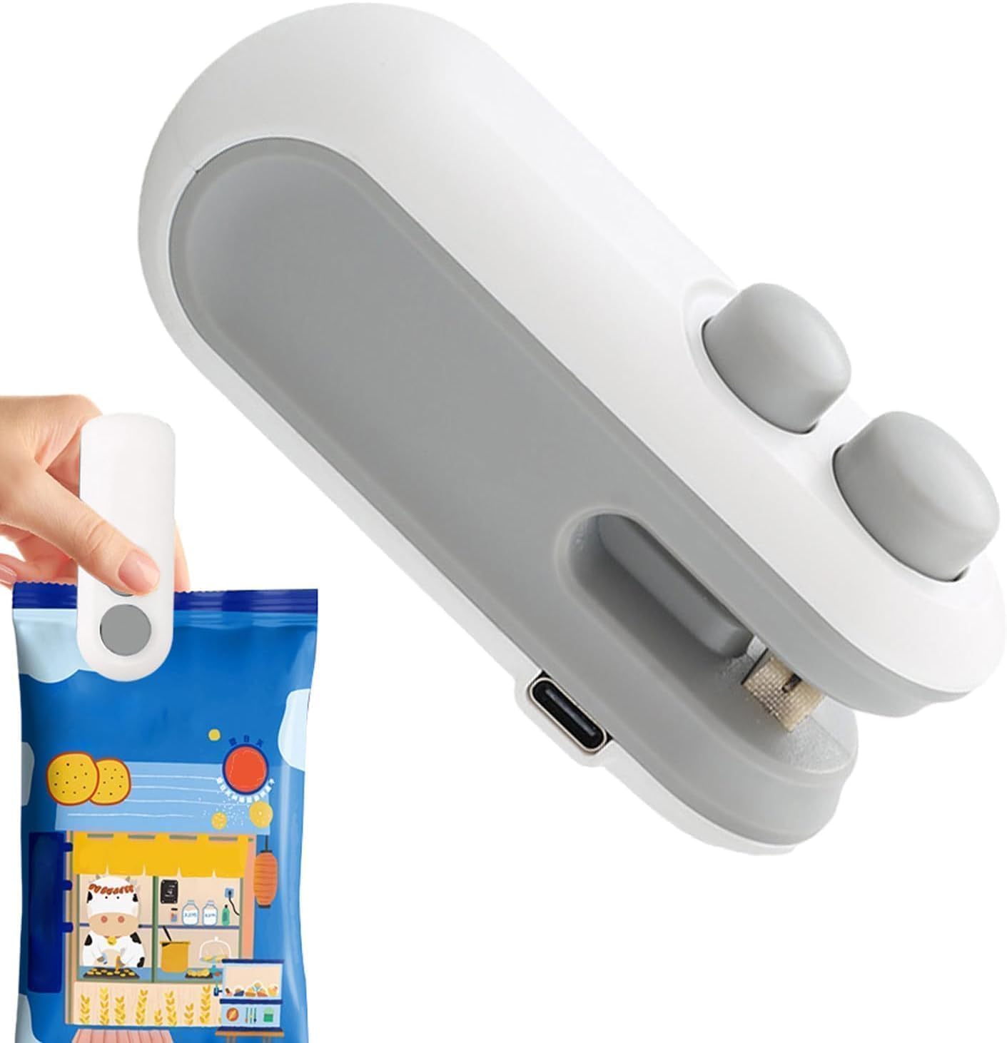 Trendemart Portable Heat Sealer Mini Sealing Machine