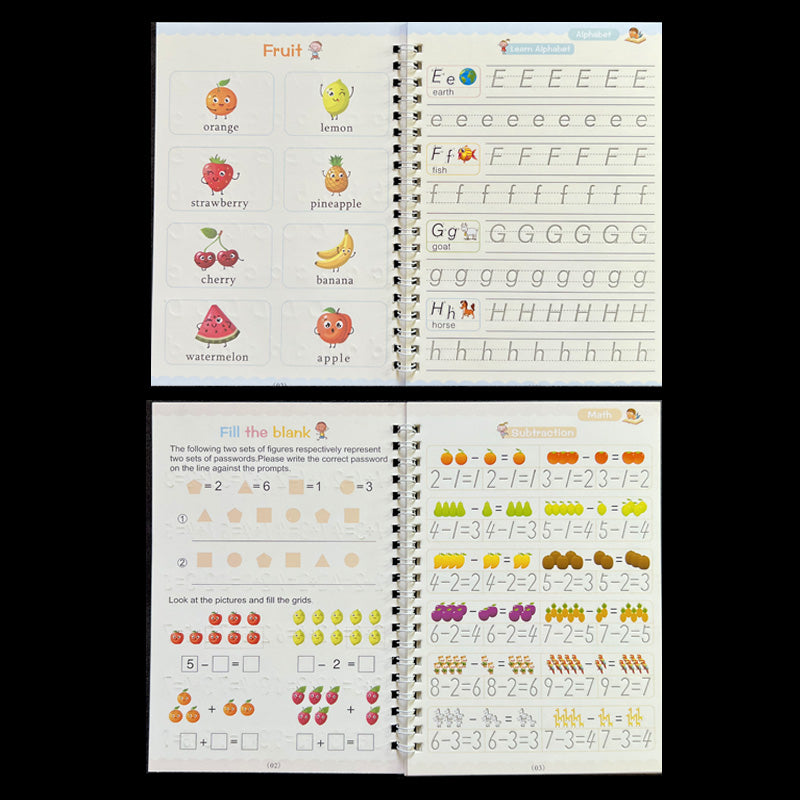 Trendemart Magic Book Set For Kids (Pack Of 4)