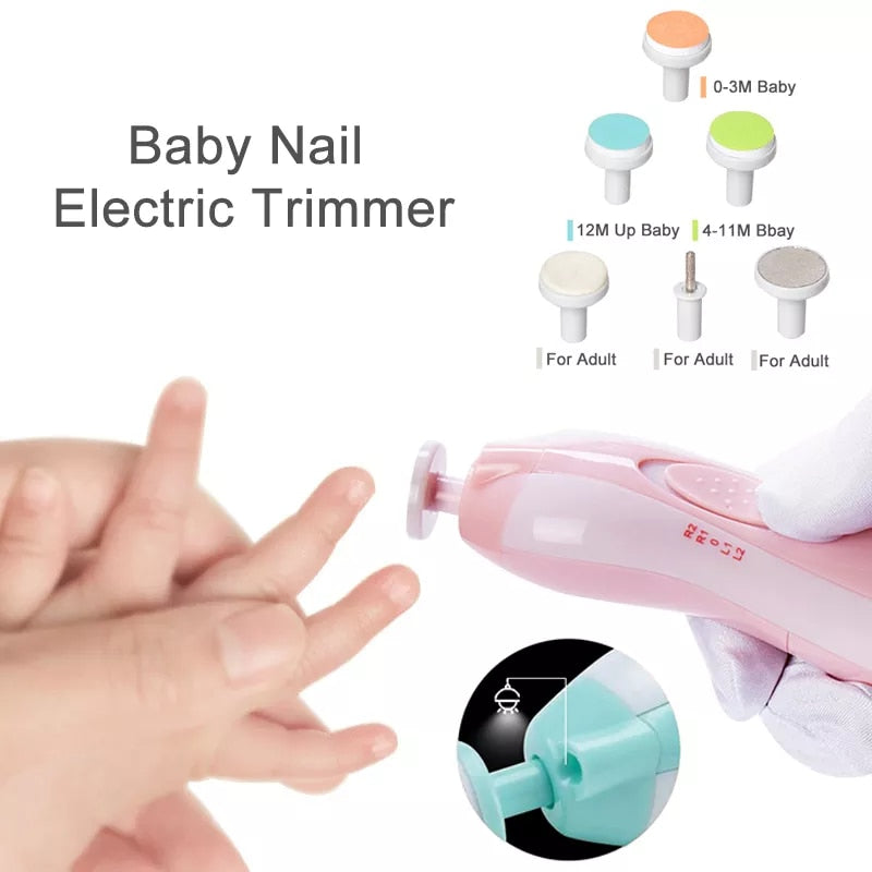 Trendemart Electric Baby Nail Trimmer Kit