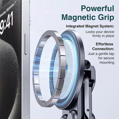 Trendemart 4-in-1 Foldable Aluminium Stand | Phone, Tablet, Laptop & Selfie Stick