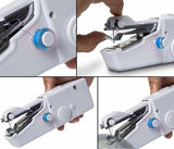 Trendemart Stitch Handheld Cordless Portable White Sewing Machine