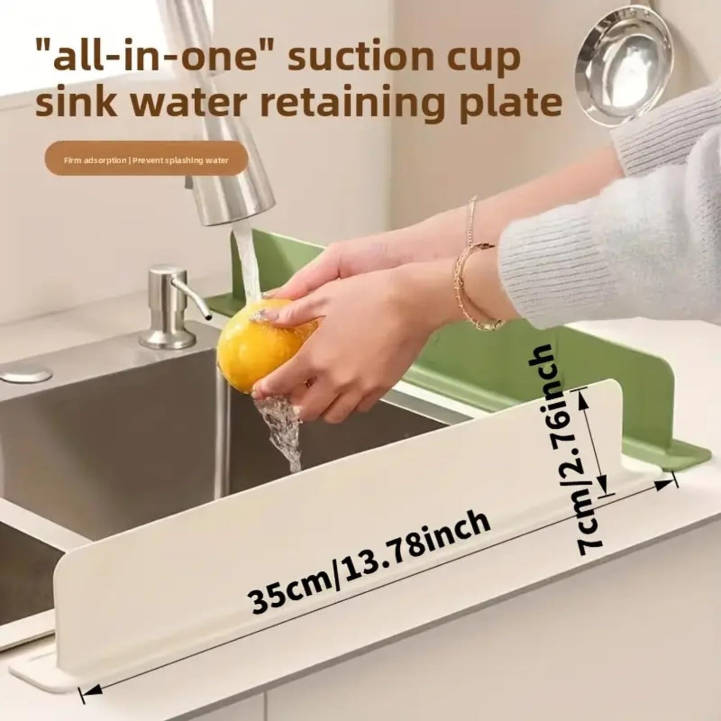 Kitchen Sink Splash Guard Trendemart