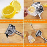 Trendemart Manual Fruit Press Aluminum Squeezer/Juicer