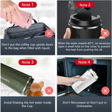 Trendemart Stainless Steel Vacuum Insulated Coffee Mug