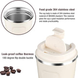 Trendemart Stainless Steel Vacuum Insulated Coffee Mug