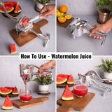 Trendemart Manual Fruit Press Aluminum Squeezer/Juicer