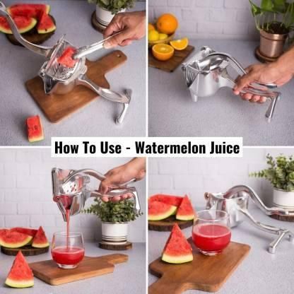 Trendemart Manual Fruit Press Aluminum Squeezer/Juicer