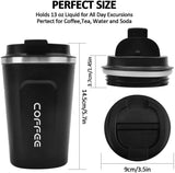 Trendemart Stainless Steel Vacuum Insulated Coffee Mug